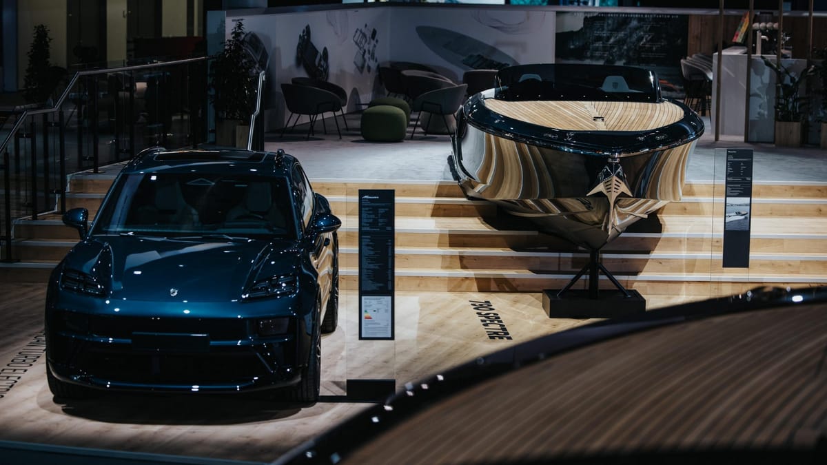 EV Platform Goes to Sea — Frauscher x Porsche 790 Spectre